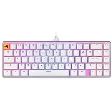 Glorious PC Gaming Race GMMK 2 Compact - Fox Switches, bílá - US (GLO-GMMK2-65-FOX-W)