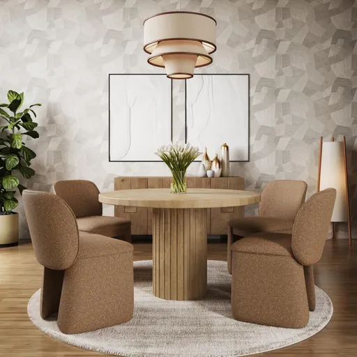 Leith LET78B Tapetovaná židle