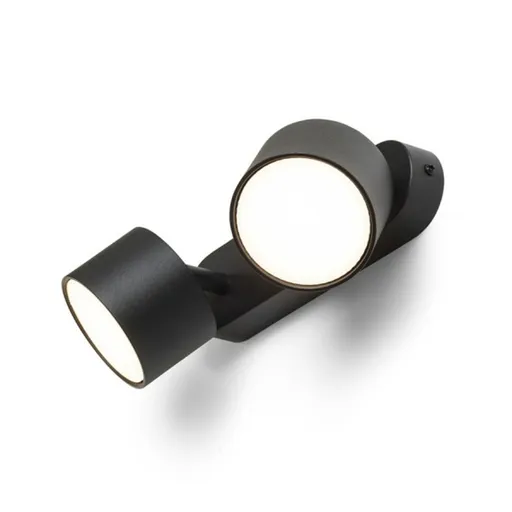 RED - DESIGN RENDL RENDL PIXEL II přisazené svítidlo černá 230V GX53 2x7W R14405