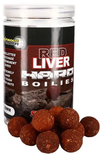 Starbaits Boilie Hard Red Liver 200g - 24mm,Starbaits Boilie Hard Red Liver 200g - 24mm