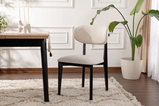 Sada židlí (2 kusy) Lionte - White, Black