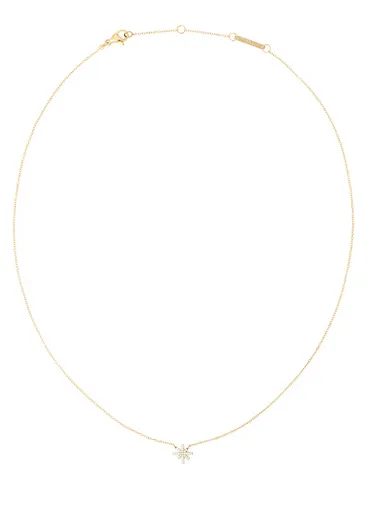 Daniel Wellington Slušivý pozlacený náhrdelník Hvězda Mirella DW00401635