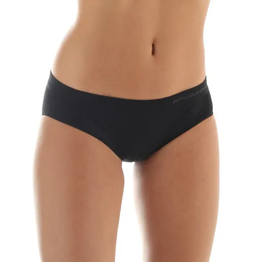 Dámské bezešvé kalhotky Brubeck Wool Comfort černá S