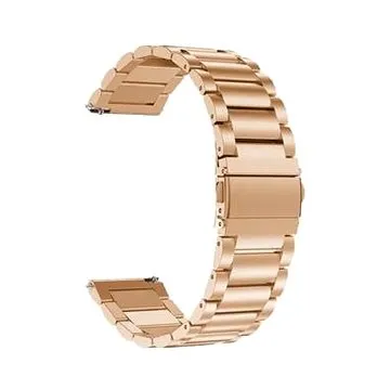 Drakero Kovový řemínek zlato-růžový 20mm Quick Release (10011-2)