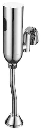 AQUALINE Senzorový nástěnný ventil pro urinál, 6V DC (4xAAA), chrom PS833