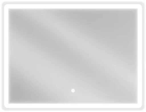 MEXEN Navia zrcadlo s osvětlením 80 x 60, LED 6000K, 9803-080-060-611-00
