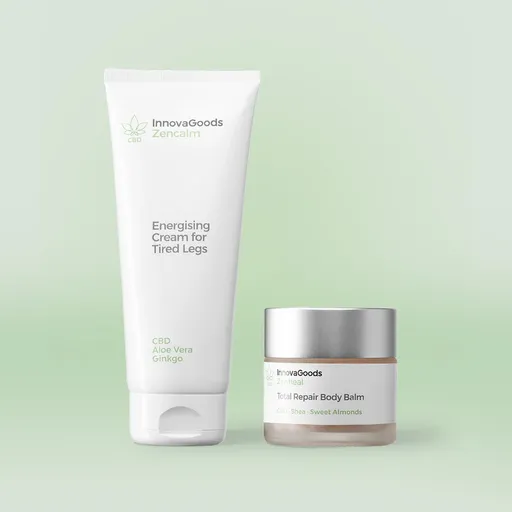 InnovaGoods Dvojbalíček na reparaci pleti CBD