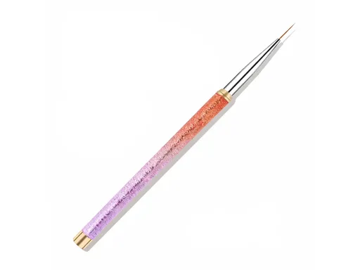 Zdobicí štětec 11 mm - růžovo-červený