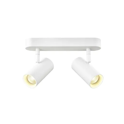 BIG WHITE (SLV) NOBLO nástěnný a stropní svítidlo, double, kulaté, 3000K, 12W, PHASE, 32°, bílé 1008710