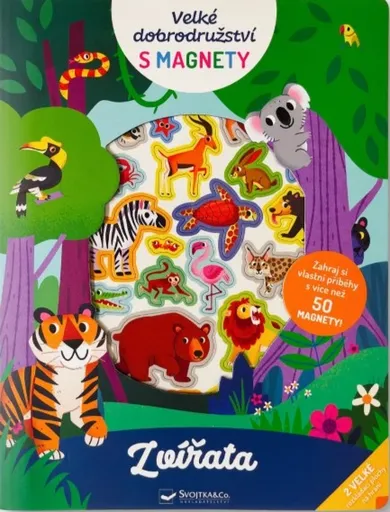 Velké dobrodružství s magnety Zvířata - Draws Mel