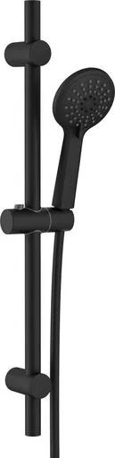 DEANTE Jasmin černá Sprchový set, 3 funkční, s posuvnou tyčí NGJ_N51K