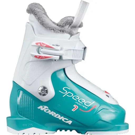 Nordica SPEEDMACHINE J 1 (GIRL) Dětské sjezdové boty, tyrkysová, velikost