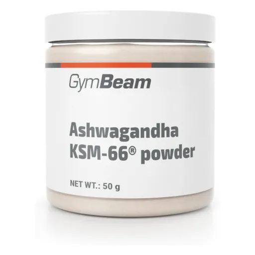 GymBeam ASHWAGANDA PRÁŠEK - 50 G Adaptogen, , velikost 50 G