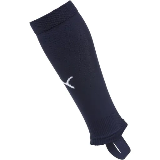 Puma TEAM LIGA STIRRUP SOCKS CORE Fotbalové štulpny, tmavě modrá, velikost 47-49
