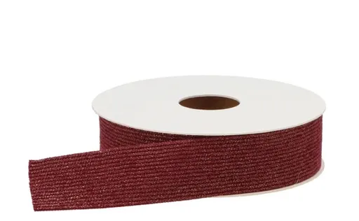 Bordó látková stuha Vivant Corduluxe Ribbon - 25mm x 10m daan kromhout
