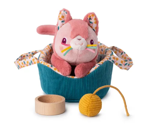 Lilliputiens kočička Jeanne v pelíšku