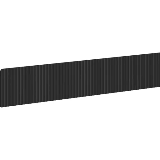 MEXEN Rivel čelo pro koupelnovou skříňku reliéf 90 x 20, černá mat 91A20-0900-235-1-71