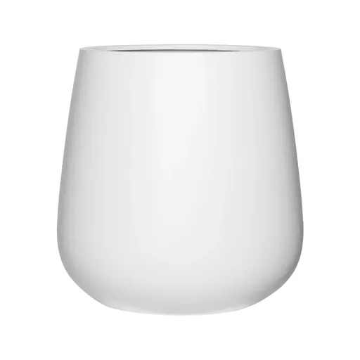 Květináč Pax, barva matná bílá, více velikostí - PotteryPots Velikost: M - v. 46 cm, ⌀ 44 cm