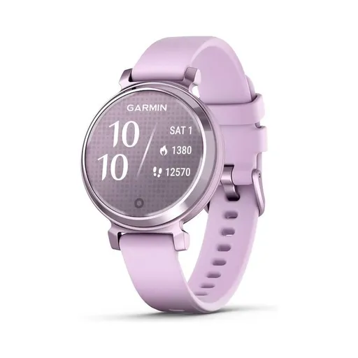 Garmin Lily 2 Silicone Band chytré hodinky Metallic Lilac/Lilac