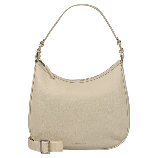 Dámská kožená kabelka přes rameno Burkely Ivet - krémová