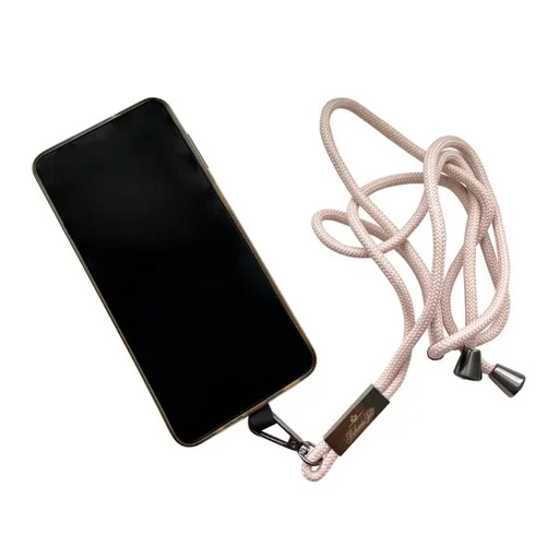 Bohemia Sekt šňůrka na telefon růžová