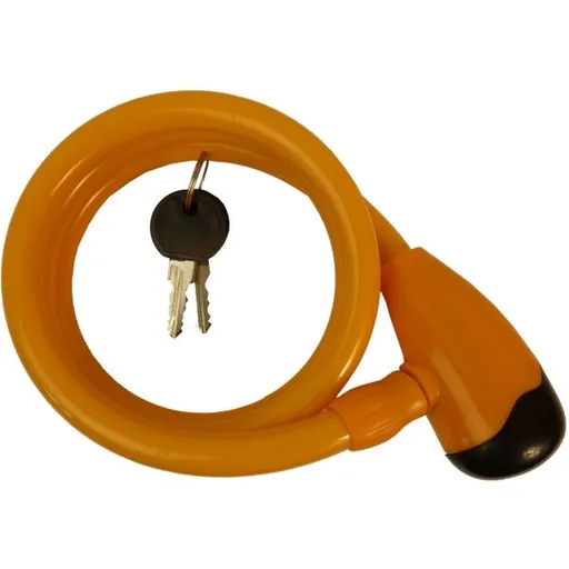 HAVEN COLOURFUL 10 x 120 Zámek na kolo, oranžová, velikost