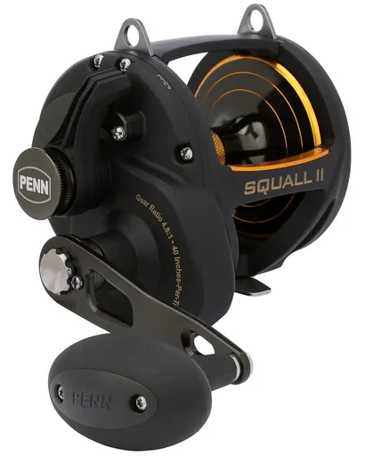Penn multiplikátor squall ii lever drag reel 50 rh