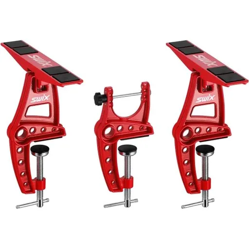 Swix T00785N TRAVEL XC PROFILE SET Trojdílný voskovací profil na běžecké lyže, červená, velikost