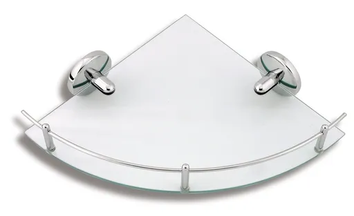 Polička rohová se zábradlím NOVATORRE 1. - 6158.0 Chrom - NOVASERVIS