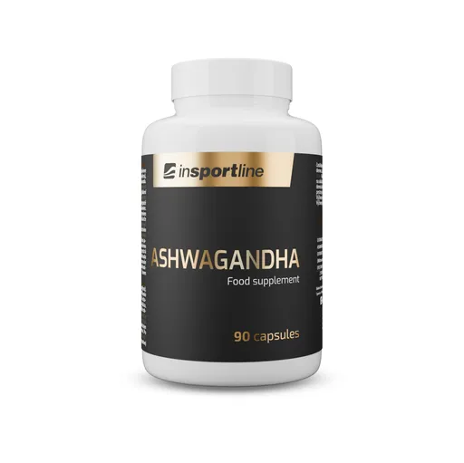 Doplněk stravy inSPORTline Ashwaganda, 90 kapslí