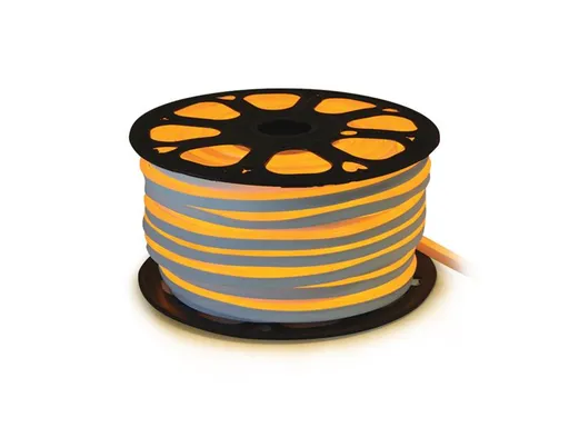 LED neon flexi hadice 230V 120LED/m 12W/m žlutá 1m