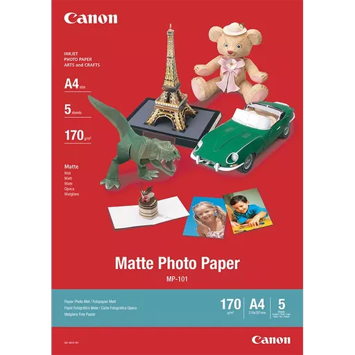 Canon MP-101, A4 fotopapír matný, 50 ks, 170g/m