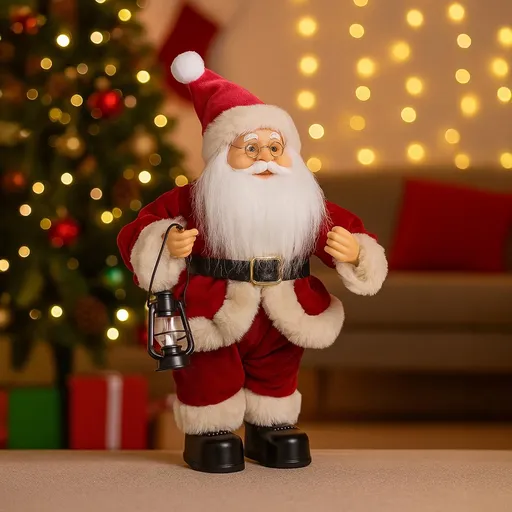 PM Euro-Trading Tancující Santa Claus, 30 cm