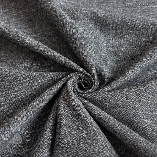 Len s bavlnou Lico black