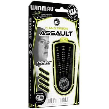 Šipky Winmau steel Michael van Gerwen Assault 24g, 90% wolfram (19066)