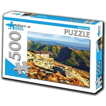 Tourist edition Puzzle Nízké Tatry 500 dílků (č.53) (8594047727539)
