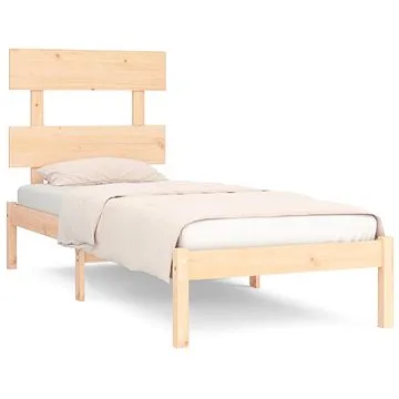 Rám postele masivní dřevo 90 × 200 cm, 3104658 (3104658)