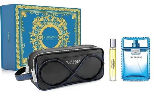 Versace Eau Fraiche Man - EDT 100 ml + EDT 10 ml + kosmetická taštička