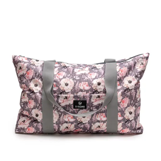 T-tomi Shopper Bag taška 1 ks grey flowers