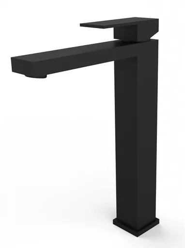 BESCO Vysoká stojánková umyvadlová baterie MODERN I Černá BABWMVICZ