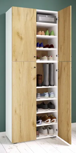 VCM Šatní skříň Lona, bílá