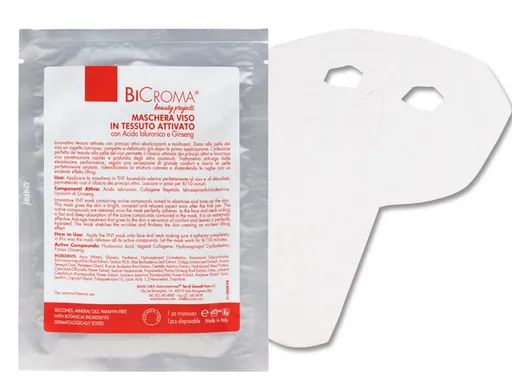 BiCroma Bio-textilní maska na obličej s kyselinou hyaluronovou 1 ks