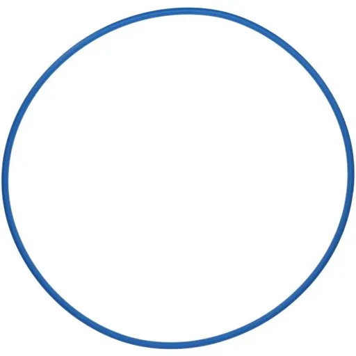 Fitforce HULA HOOP 90 Gymnastická obruč, modrá, velikost