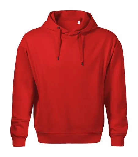 MALFINI Pánská mikina Moon - Červená | 3XL