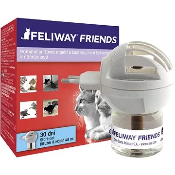 Feliway friends difuzér + lahvička s náplní 48 ml (3411112288540)