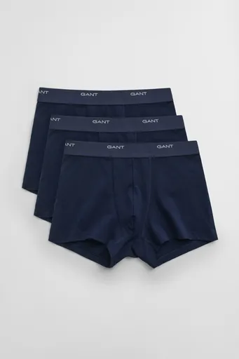 SPODNÍ PRÁDLO GANT CORE TRUNK 3-PACK MARINE