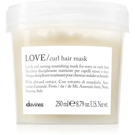 Davines Love Curl Hair Mask intenzivně vyživující maska na kudrnaté vlasy 250 ml