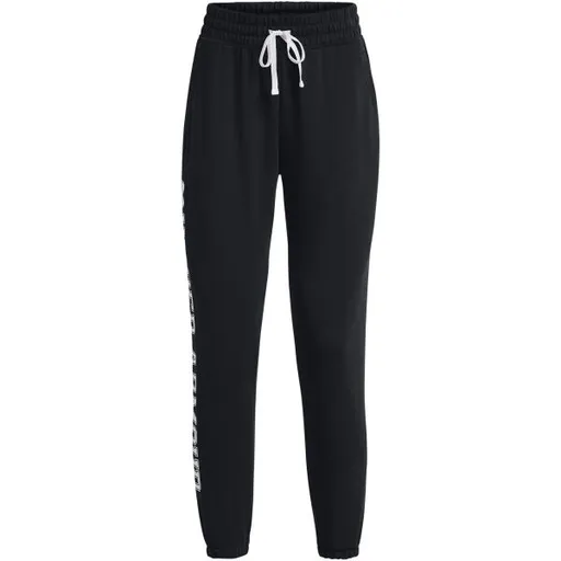 Under Armour RIVAL TERRY Dámské tepláky, černá, velikost M