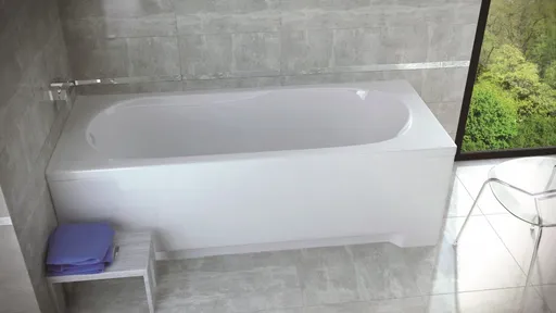 BESCO Obdélníková vana VINDOBONA Nožičky k vaně S nožičkami, Rozměr vany 140 × 70  OLVVIN14+OLVPINOZ