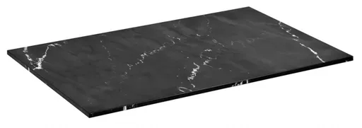 SAPHO SKARA deska Rockstone 81,2x1,2x46cm, black attica CG028-0598